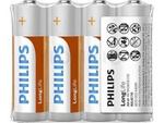 BATTERY PHILIPS LONGLIFE AA R6 (4 PCS)