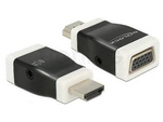 Adapter Hdmi(M)->Vga(F)+Minijack 3.5mm(F) Czarny Delock