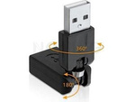 DELOCK ROTATION ADAPTER USB 2.0-A MALE > FEMALE