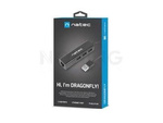 USB 2.0 HUB NATEC DRAGONFLY 3X PORT USB 2.0 USB+RJ45