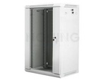 Szafa Instalacyjna Rack Wisząca 19" 18u 600x450 Szara Lanberg (Flat Pack)