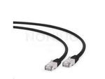 PATCHCORD SFTP CAT.6A 0.5M BLACK GEMBIRD LSZH