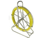 Fibre optic cable duct rodder 150m, 4.5mm (fibreglass + stand)
