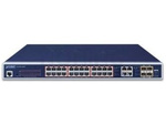 Switch Planet Gs-4210-24pl4c 24x 1gb Base-T Poe/4x Gigabit Tp/Sfp Zarządzalny L2/L4 Gigabit Ethernet