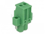 TERMINAL BLOCK 2PIN SET FOR DIN RAIL DELOCK