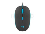 MOUSE NATEC SPARROW OPTICAL 1200DPI BLACK-BLUE