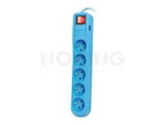 SURGE PROTECTOR NATEC EXTREME MEDIA  SP5 3.0M BLUE