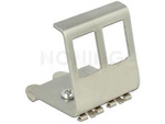 Uchwyt Montażowy Keystone 2-Portowy Dla Szyny Din Rail Delock