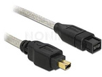 Kabel Firewire 1394b(M) 9 Pin->1394a(M) 4 Pin 2m Delock