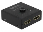 Switch Video Delock 2x Hdmi Bidirectional 4k Mini Czarny