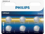 Bateria Philips Litowa Cr2032p6 3v (6 Szt Blister)