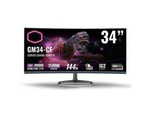 MONITOR COOLER MASTER GM34-CW 34" CURVED 144HZ UWQHD 1MS FREESYNC2