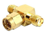 SMA JACK->SMA(M)->SMA JACK ANTENNA ADAPTER DELOCK