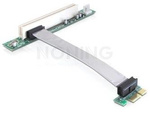 Karta Riser Pci Express X1->Pci 32bit 5v Na Kablu Elastycznym 13cm Delock