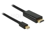 Kabel Displayport Mini(M) V1.1a->Hdmi(M) 3m Czarny Delock